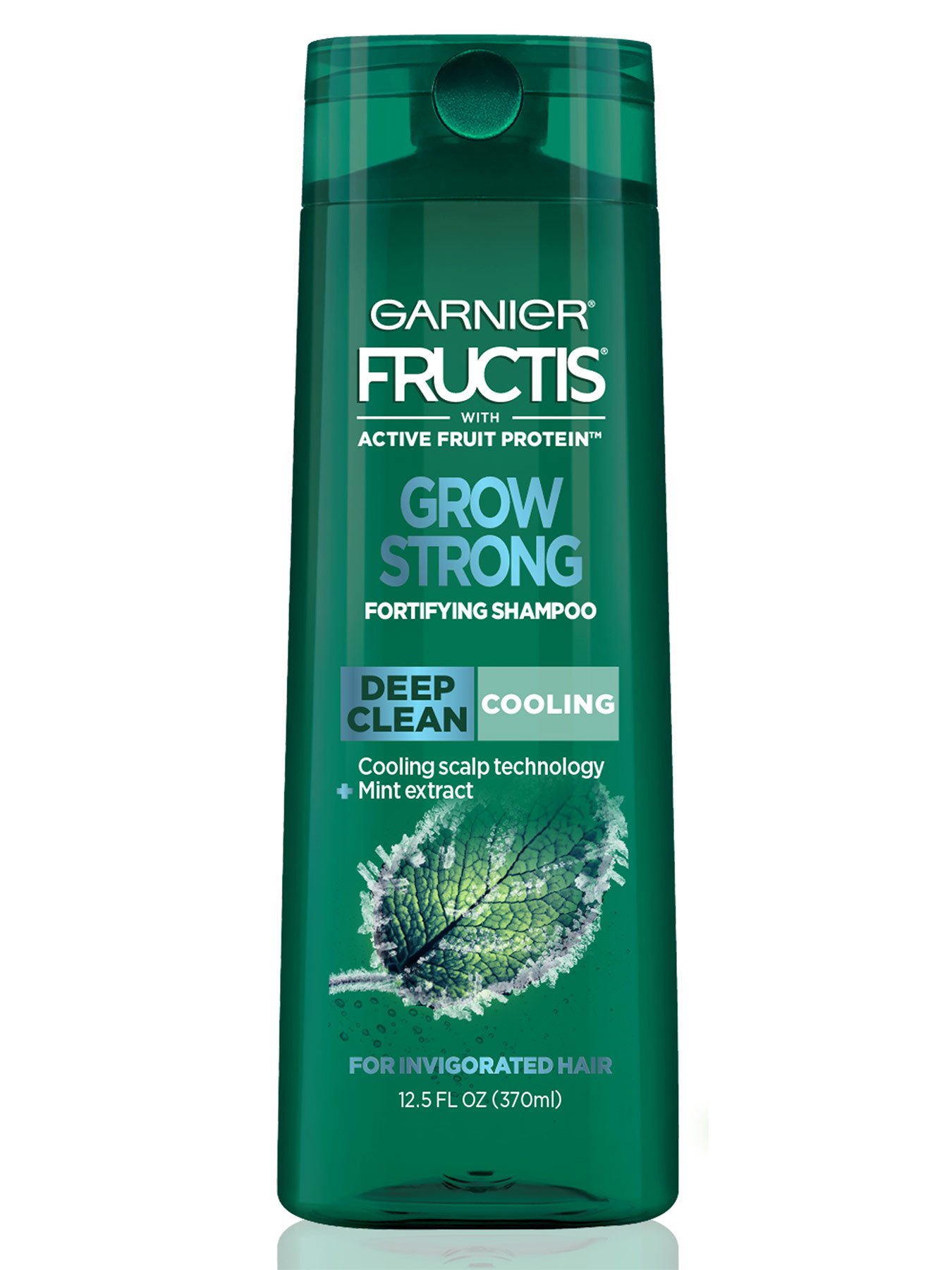 Front view of Cooling Deep Clean Shampoo for Men for Invigorated Hair.